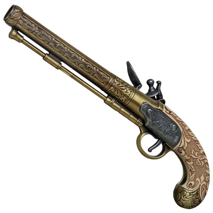 Kolser, decoration dueling pistol set, replica of a Belgian dueling pistol set, from the 18th century